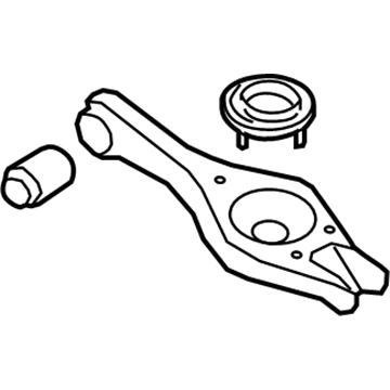 Kia 552101D100 Arm Complete-Rear Suspension