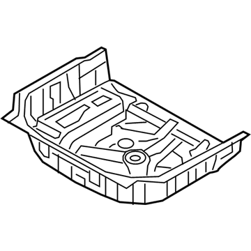 Kia K900 Floor Pan - 655233M000