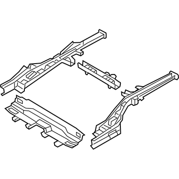 Kia 657003R110 Member Assembly-Rear Floor