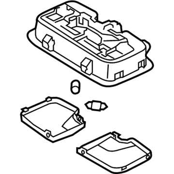 Kia 928503R000TX Lamp Assembly-Room