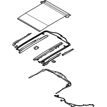 Kia 81650L2000DNN Mechanism Assembly-PANOR