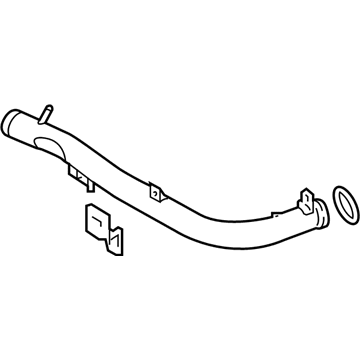 Kia 254603CGH0 Pipe Assembly-Water Outlet