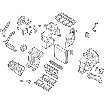 Kia 971012J020 Heater & EVAPORATOR