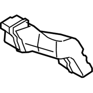 Kia 972822J000 Duct-Shower Foot,RH