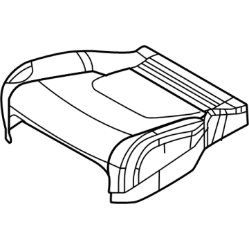 Kia 89200R0710KQ5 Cushion Assembly-2ND Sea