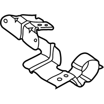 Kia 0K2NA1877X LDP&A/FILTBRACKET Assembly