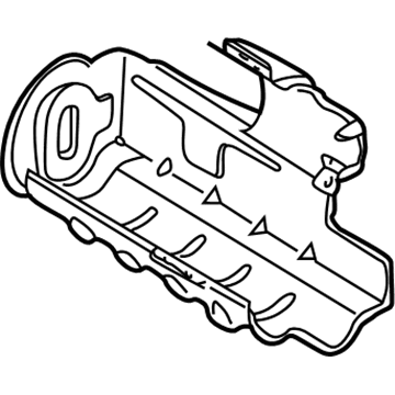 Kia 0K2AA13960A Tray Assembly-CANISTER