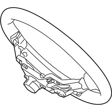 Kia 56120A9DA0KLH Steering Wheel Body