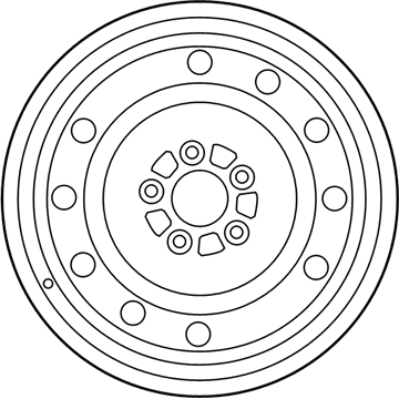 Kia 52910C2910 Wheel Assembly-Temporary