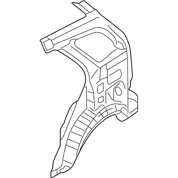 Kia 716021D010 Panel Assembly-Quarter Inner