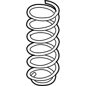 Kia 553302K700 Rear Suspension-Coil Spring