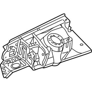 Kia 645023C100 Panel Assembly-Fender Apron