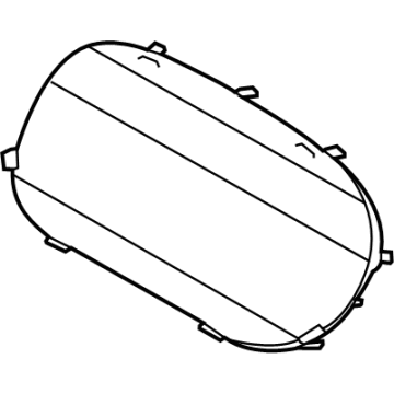 Kia 94360L2000 Lens-Front Acryl