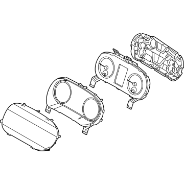 Kia 94011L3010 Cluster Assembly-INSTRUM