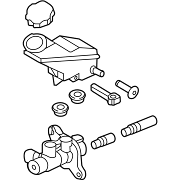 2018 Kia Sorento Brake Master Cylinder - 58510C6800