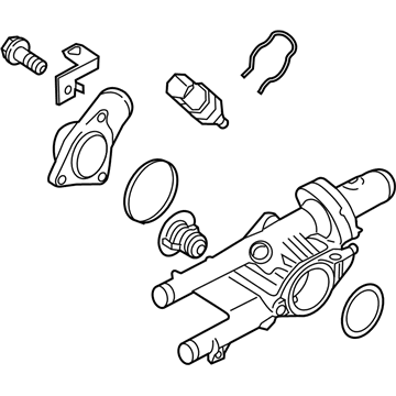 Kia 256002GGB0 Control Assembly-COOLANT