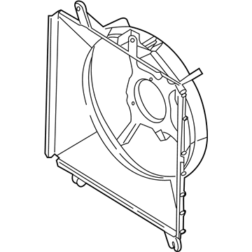 2004 Kia Rio Fan Shroud - 25350FD100