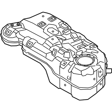 Kia Fuel Tank - 31150D3500