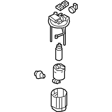 Kia 31120D3500 Fuel Pump Assembly