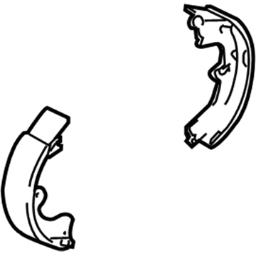 Kia Sportage Parking Brake Shoe - 583502EA10