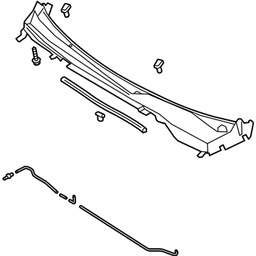 Kia 86150J5000 Cover Assembly-Cowl Top