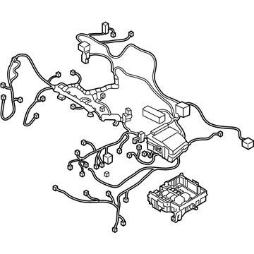 Kia 91400E4050 Wiring Assembly-Front