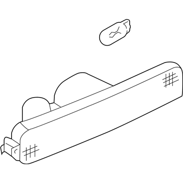 Kia 923032G000 Lamp Assembly-Side Mar