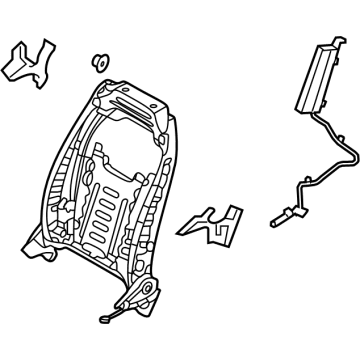 Kia 88310P2030GYT Frame Assembly-Fr Seat B