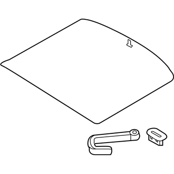 Kia 857203W100GAH Trim Assembly-Luggage Covering