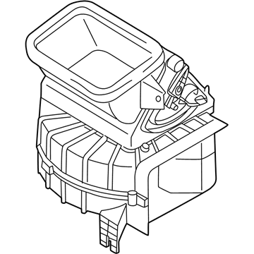 2001 Kia Rio Blower Motor - 0K30A61140E