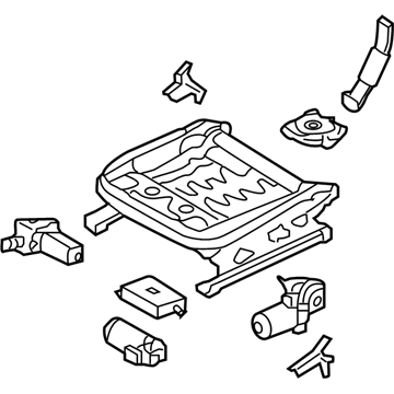 Kia 88500G5200DDK Track Assembly-LH