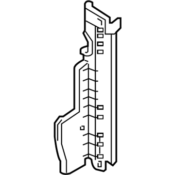 Kia 29134D5100 Guard-Air,RH