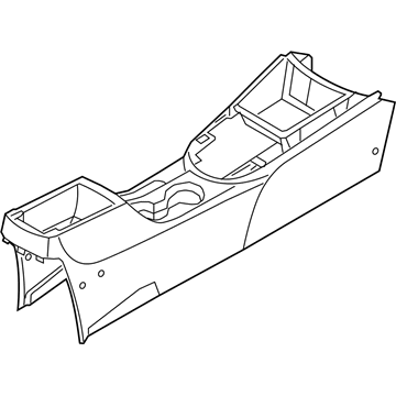 Kia Forte Center Console Base - 846111M501WK