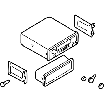 Kia RK2AA66860 REMAN Audio