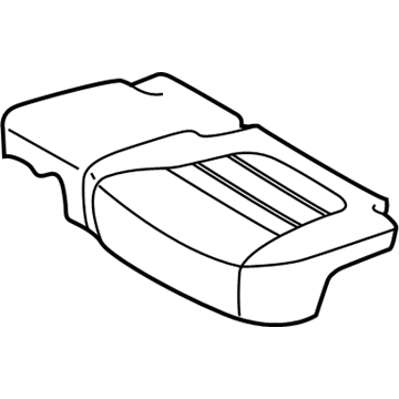 Kia 89160C6630C76 2Nd Seat Covering Assembly