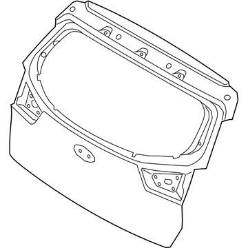 Kia 73700G5000 Panel Assembly-Tail Gate