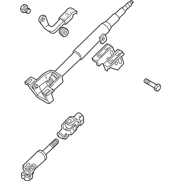 1998 Kia Sephia Steering Column - 0K2AC3210X