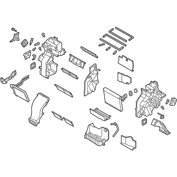 Kia 972051U155 Heater & EVAPORATOR