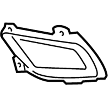 Kia 865611G600 MOULDING Assembly-Front Bumper