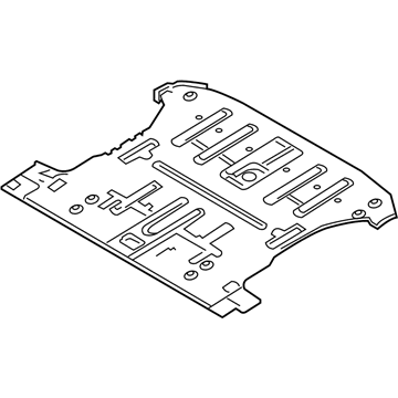 2007 Kia Sedona Floor Pan - 655104D250