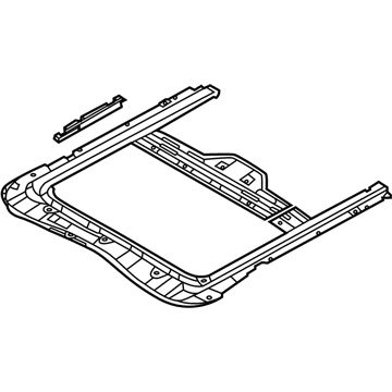 Kia 81610K0000 Frame Assy-Sunroof