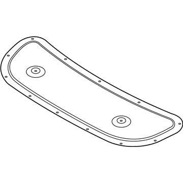 Kia 81125K0000 Pad-Hood Insulating