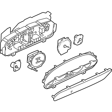 Kia 940013C050 Cluster Assembly-Instrument