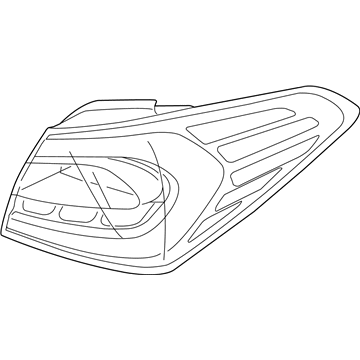 2017 Kia Forte Back Up Light - 92410A7530