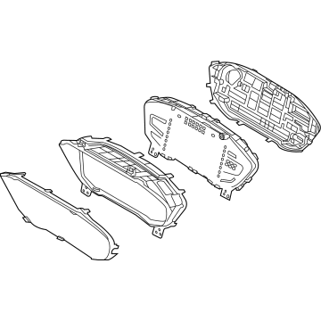 Kia 94061G5100 Cluster Assembly-INSTRUM