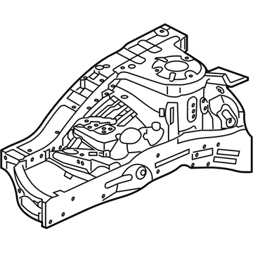 Kia 64502F6600 Panel Assembly-FNDR APRO