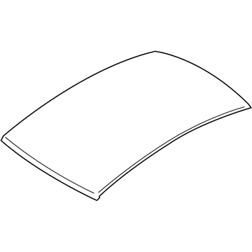 Kia 0K34A70601 Panel-Roof