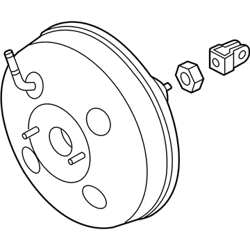 Kia Rio Brake Booster - 591101W050