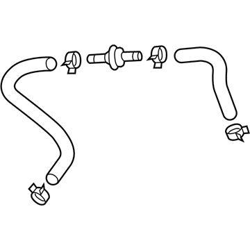 Kia 591301R100 Hose Assembly-Brake Booster