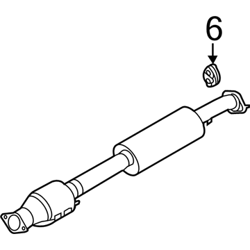 2020 Kia Optima Muffler - 28600C2400